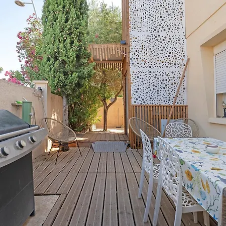 Terrasse Proche Daire Valras-Plage